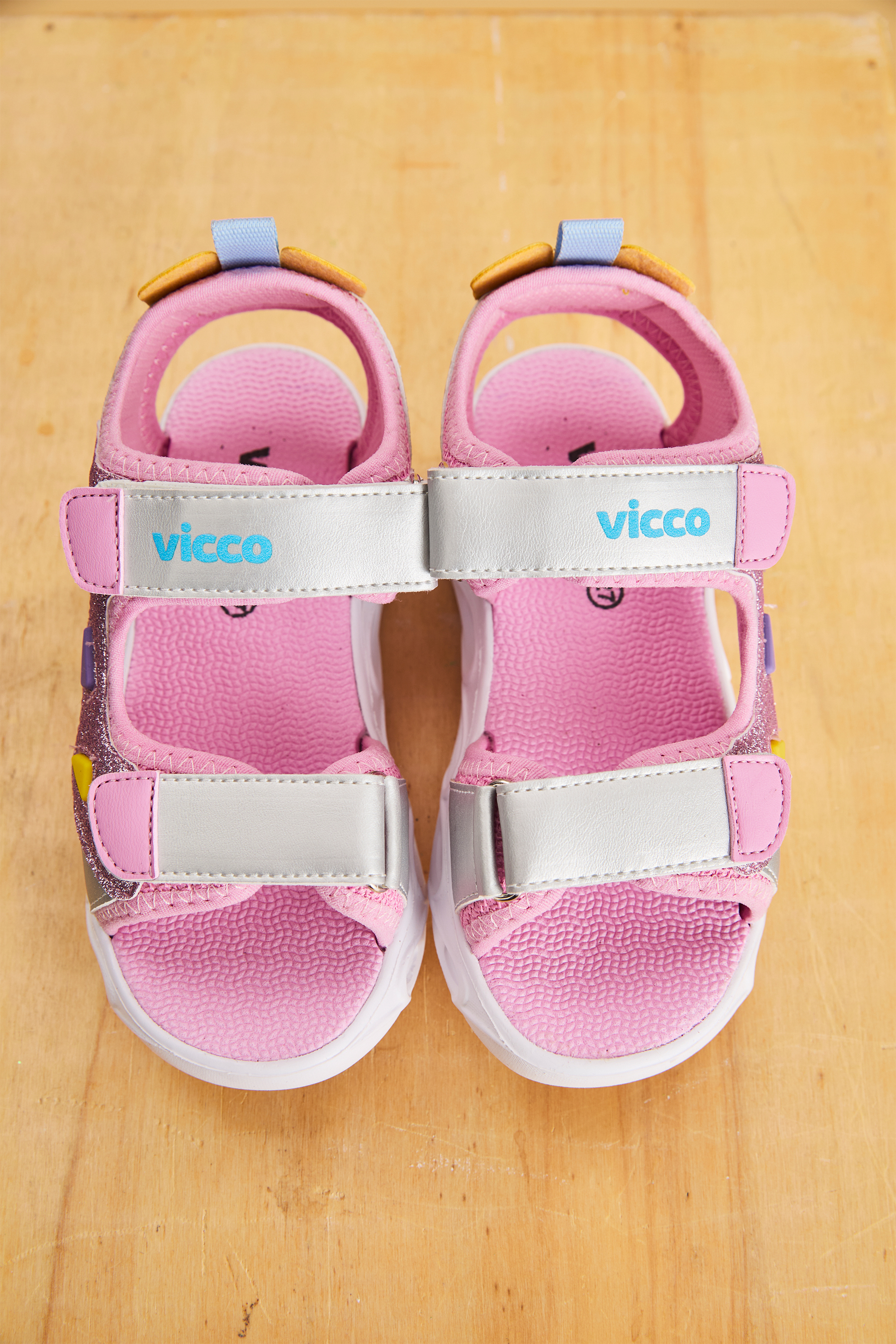 Vicco Vicco Hilda Işıklı Kız Bebek Pembe Sandalet Vicco'da! Pembe - 4. görsel